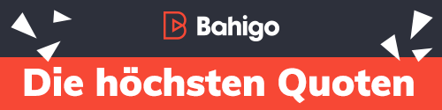 Banner mit dem Bahigo Logo und dem Schriftzug Die höchsten Quoten